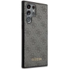 Etui Guess 4G Metal Gold Logo na Samsung Galaxy S24 Ultra - czarne