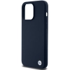 Etui BMW Silicone Metal Logo na iPhone 15 Pro Max - granatowe