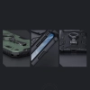 Nillkin CamShield Armor Pro Magnetic Case etui iPhone 14 magnetyczny pokrowiec MagSafe z osłoną na aparat ciemnozielone