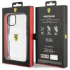 Etui Ferrari Outline MagSafe na iPhone 14 - przezroczyste