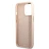 Etui Guess 4G Logo Plate MagSafe na iPhone 13 Pro / iPhone 13 - różowe