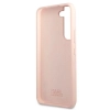 Etui Karl Lagerfeld Silicone Choupette Head na Samsung Galaxy S22+ - różowe