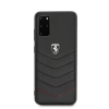 Etui Ferrari Heritage na Samsung Galaxy S20+ - czarne