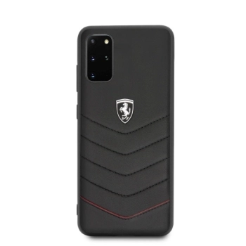 Etui Ferrari Heritage na Samsung Galaxy S20+ - czarne