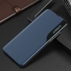 Eco Leather View Case elegancki futerał etui z klapką i funkcją podstawki Samsung Galaxy S22+ (S22 Plus) niebieski