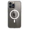 Etui Spigen Ultra Hybrid Mag z MagSafe na iPhone 14 Pro - przezroczysto-białe