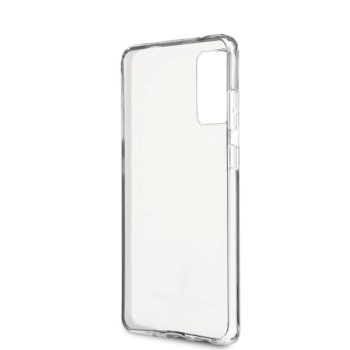 Etui U.S. Polo Assn. Shiny na Samsung Galaxy S20 - białe