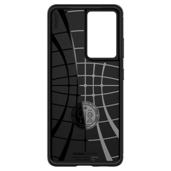 Etui Spigen Rugged Armor na Samsung Galaxy S21 Ultra - czarny mat