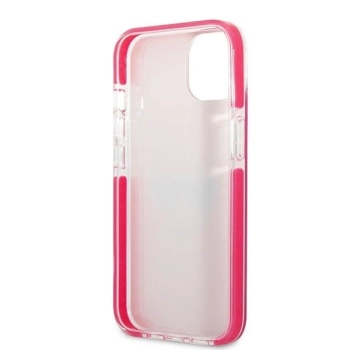 Etui Karl Lagerfeld Choupette Head na iPhone 13 mini - fuksjowy