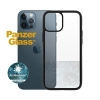 Etui PanzerGlass ClearCase antybakteryjne na iPhone 12 Pro Max - przezroczysto-czarne