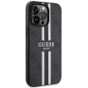 Etui Guess 4G Printed Stripes MagSafe na iPhone 13 Pro Max - czarne