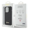 Etui Guess Disco Metal Script na iPhone 15 Pro - czarne