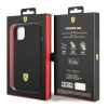 Etui Ferrari Silicone Metal Logo na iPhone 14 Plus - czarne