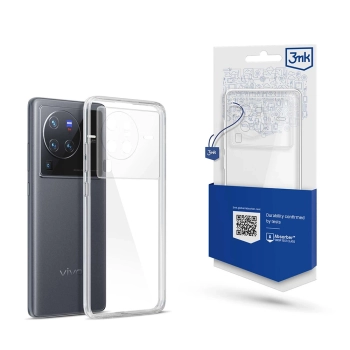 Etui 3mk Clear Case na Vivo X80 Pro - przezroczyste