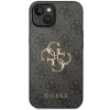 Etui Guess 4G Big Metal Logo na iPhone 15 - szare