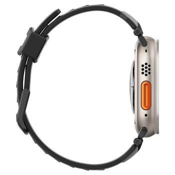 Pasek Spigen Rugged Band na Apple Watch 4/5/6/7/8/9/SE/Ultra 1/2 (42/44/45/49mm) - czarny mat