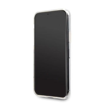 Etui Guess Gradient Glitter na iPhone 11 Pro - różowo-złote