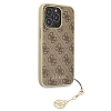 Etui Guess 4G Charms Collection na iPhone 13 Pro / iPhone 13 - brązowe