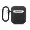 Etui AMG Leather Big Logo na AirPods - czarne