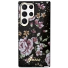 Etui Guess Flower Collection na Samsung Galaxy S23 Ultra - czarne