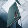 Eco Leather View Case elegancki futerał etui z klapką i funkcją podstawki Samsung Galaxy S21 FE czarny