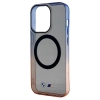 Etui BMW Gradient Bumper MagSafe na iPhone 15 Pro - szare