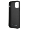 Etui AMG Leather Hot Stamped na iPhone 12 Pro Max - czarne