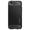 Etui Spigen Rugged Armor na iPhone 5S / SE - czarne