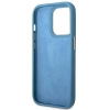 Etui Guess 4G Vintage Gold Logo na iPhone 14 Pro Max - niebieskie