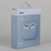 Etui Uniq Lino na AirPods Pro - błękitne