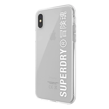 Etui SuperDry Snap na iPhone X / Xs - białe