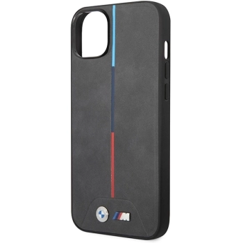 Etui BMW Quilted Tricolor na iPhone 14 Plus - szare