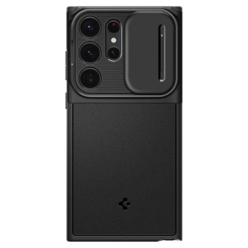 Etui Spigen Optik Armor na Samsung Galaxy S23 Ultra - czarne