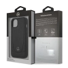 Etui Mercedes Leather Urban do iPhone 15 - czarne