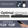 Etui Spigen Ultra Hybrid na Google Pixel 8 Pro - ciemnoszare (wzór Zero One)