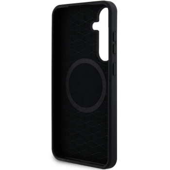 Etui BMW M Silicone Printed Ring MagSafe na Samsung Galaxy S24+ - czarne
