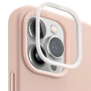 Etui UNIQ Lino Hue Magclick Charging na iPhone 14 Plus - różowe