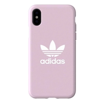 Etui Adidas OR Moulded Case Canvas na iPhone X / Xs - różowe