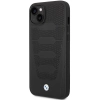 Etui BMW Leather Seats Pattern na iPhone 14 - czarne