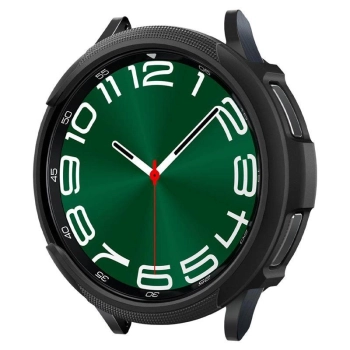 Etui Spigen Liquid Air na Samsung Galaxy Watch 6 Classic (47 mm) - czarny mat