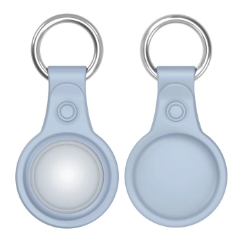 Dux Ducis zestaw 4x silikonowe etui brelok zawieszka case do lokalizatora Apple AirTag (4 kolory: czarny, zielony, różowy, niebieski)