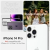 Etui Spigen Optik Crystal na iPhone 14 Pro - przezroczysto-szare