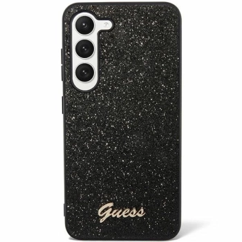 Etui Guess Glitter Script na Samsung Galaxy S24 - czarne
