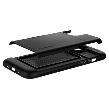 Etui Spigen Slim Armor CS na iPhone 12 / iPhone 12 Pro - czarne