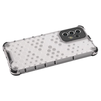 Honeycomb etui pancerny pokrowiec z żelową ramką Samsung Galaxy A33 5G przezroczysty