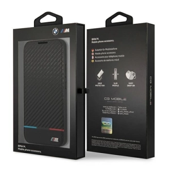 Etui BMW M Collection Triangles na Samsung Galaxy S22 - czarne