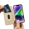 iCarer CE Premium Leather Folio Case skórzane etui iPhone 14 Plus z klapką magnetyczne MagSafe czerwony (WMI14220715-RD)