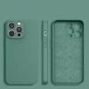 Silicone case etui iPhone 14 Plus silikonowy pokrowiec zielone