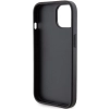 Etui Karl Lagerfeld Gripstand Saffiano Karl&Choupette Pins na iPhone 15 - czarne