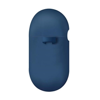 Etui Uniq Nexo na AirPods 3 + Ear Hooks Silicone - niebieskie